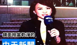 台湾中天电视女主播,风采与争议并存