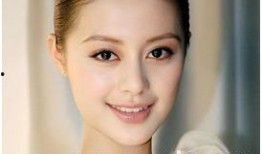 圆下巴的图片